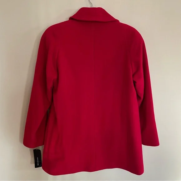 NWT Jones New York wool peacoat 2P